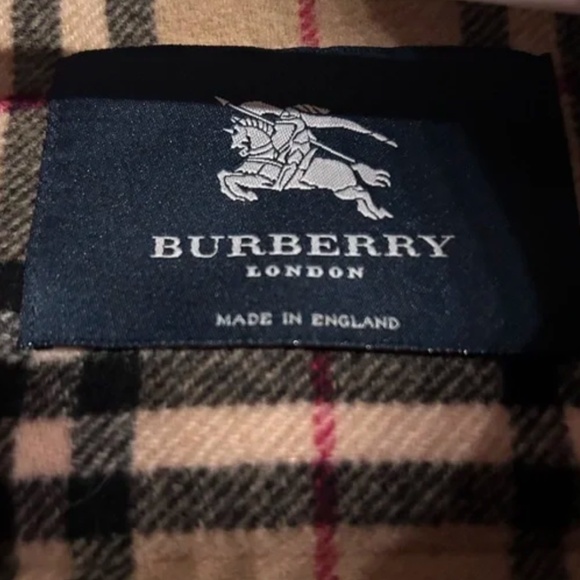 Burberry Wool Peacoat Fits Plus 1X - Picture 4 of 4